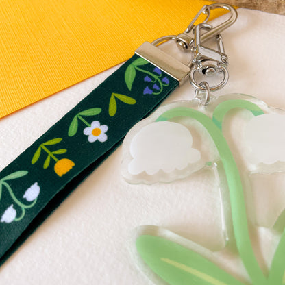 In Bloom - Lanyard Keychain