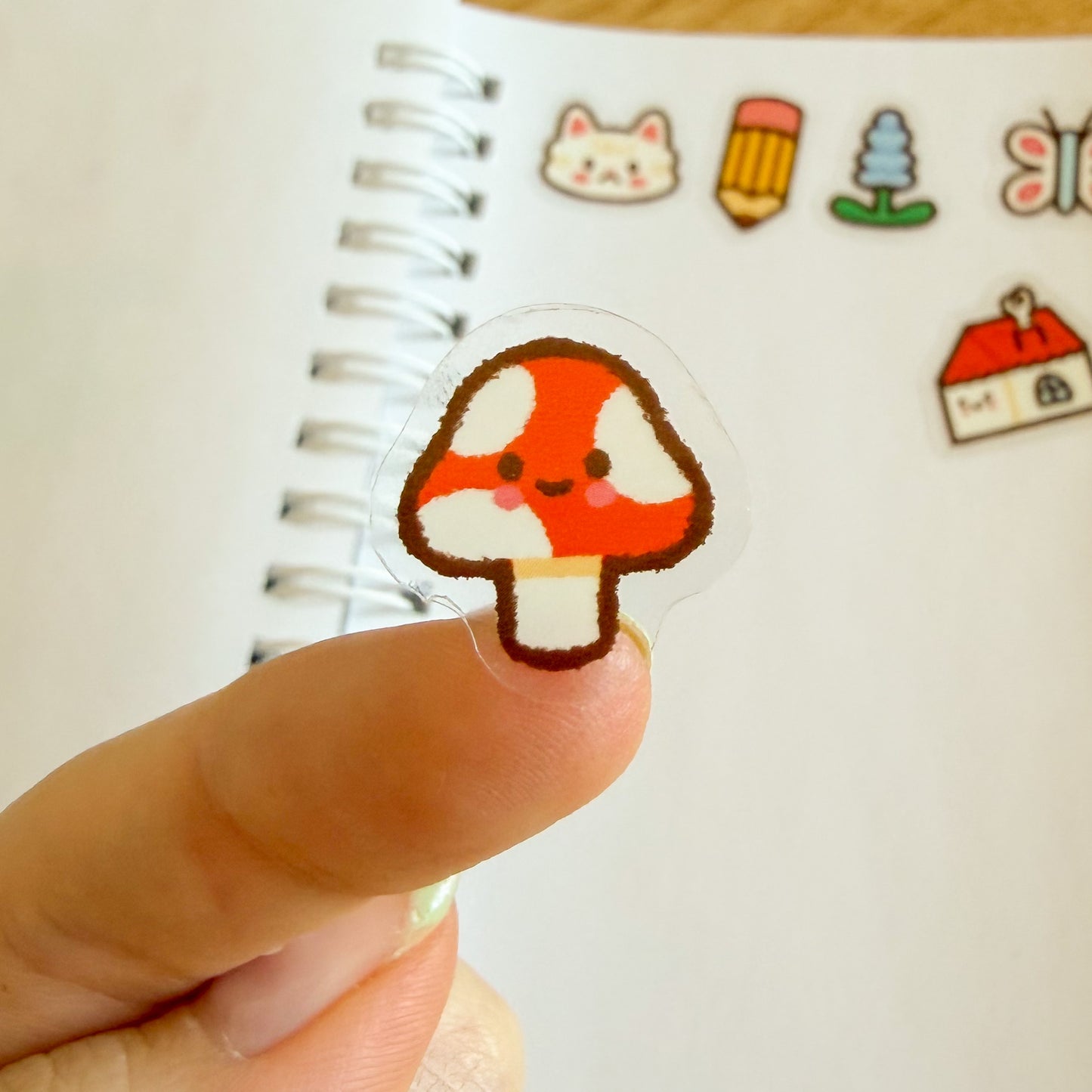 Tiny Things - Clear Vinyl Sticker Sheet