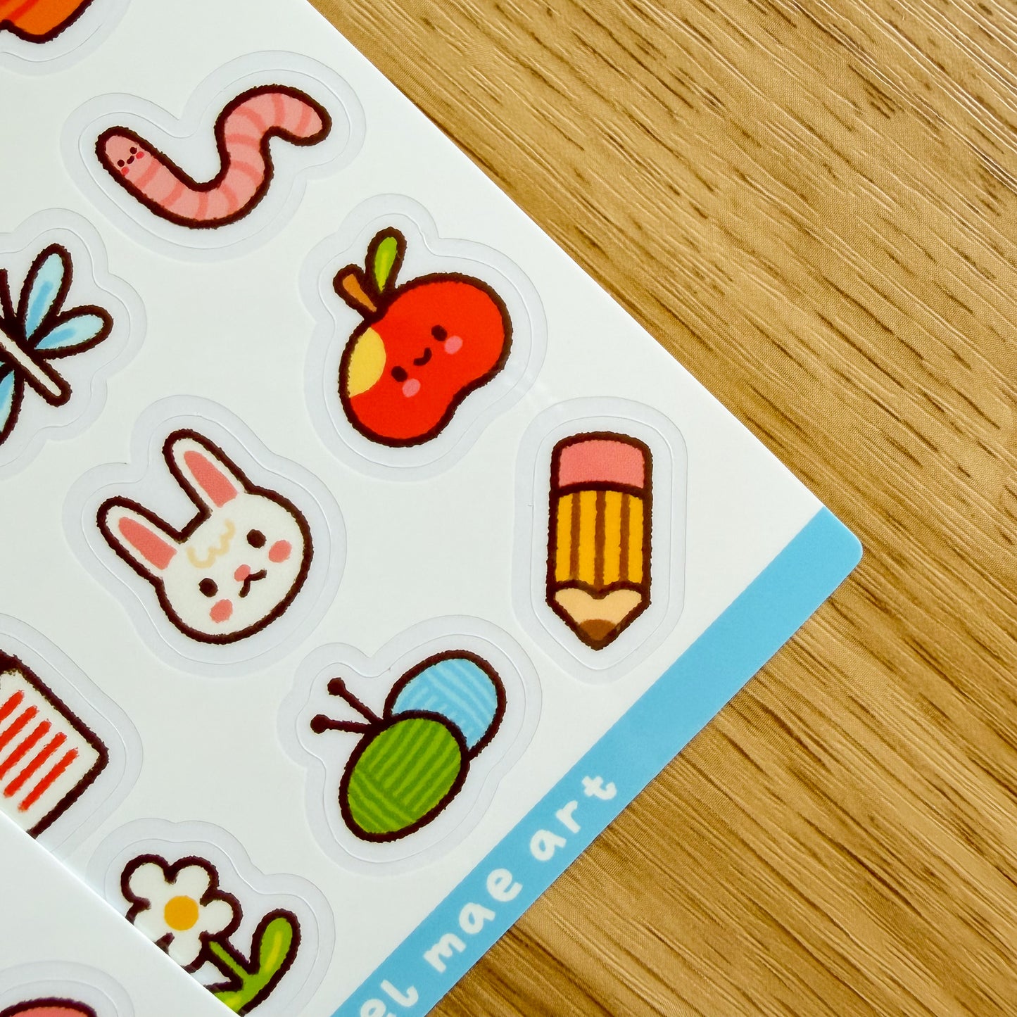 Tiny Things - Clear Vinyl Sticker Sheet