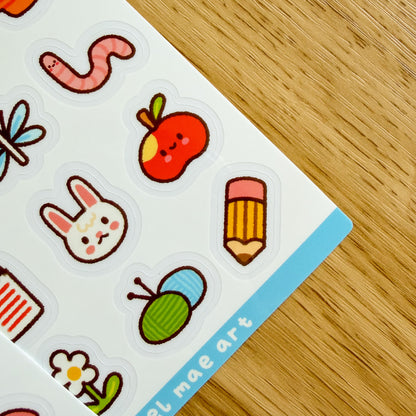 Tiny Things - Clear Vinyl Sticker Sheet