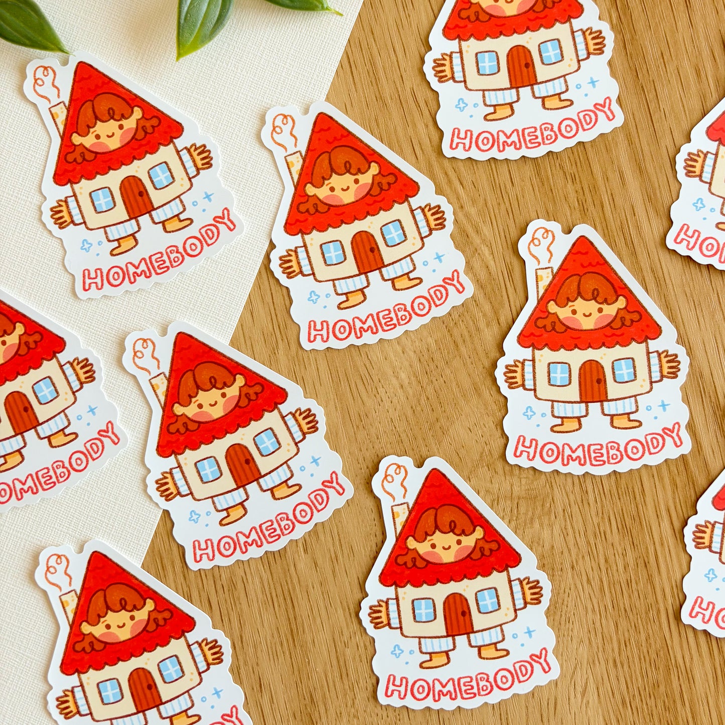Homebody - Matte Vinyl Sticker