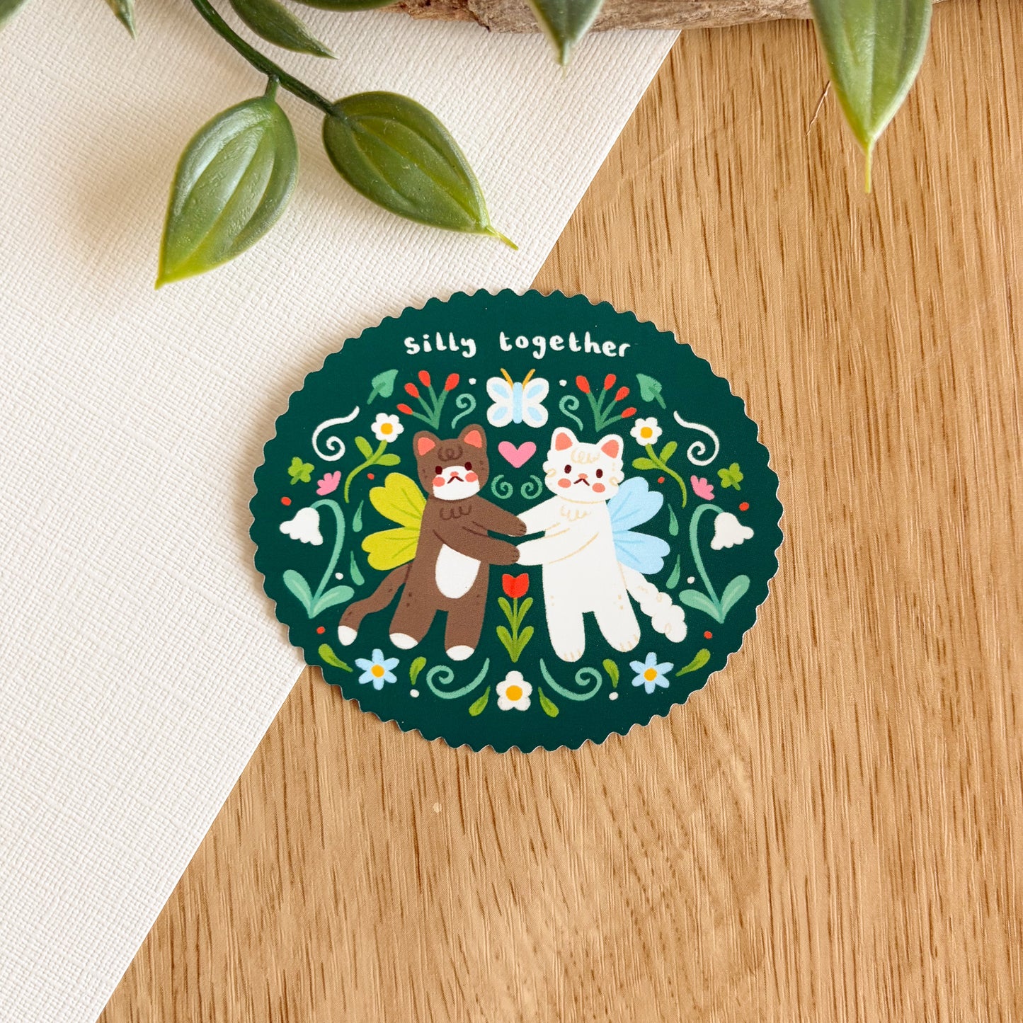 Silly Together - Matte Vinyl Sticker