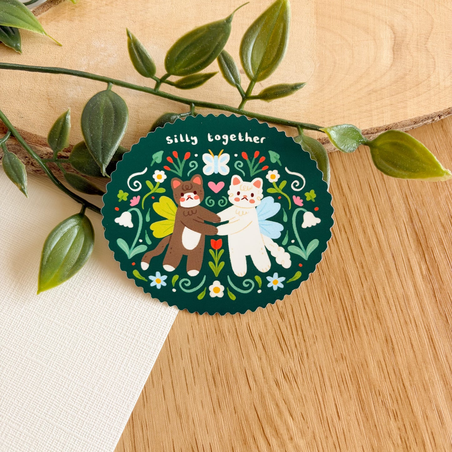 Silly Together - Matte Vinyl Sticker