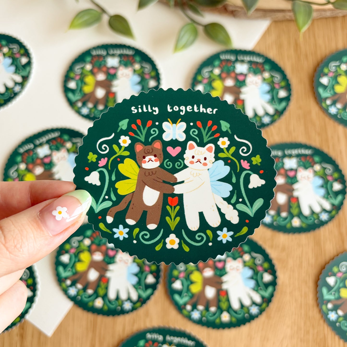 Silly Together - Matte Vinyl Sticker