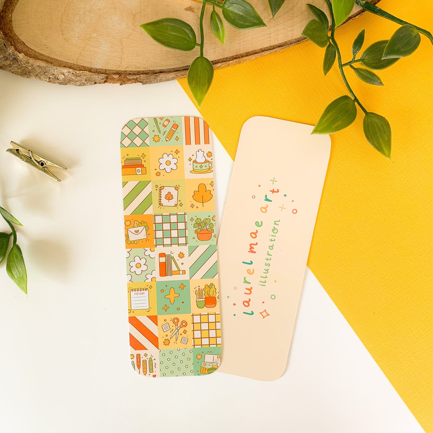 Pretty Stationery Bookmark