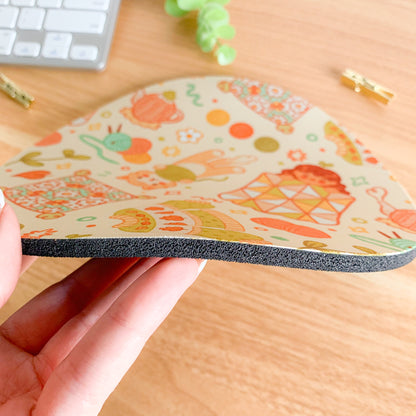 Cozy Knits - Round Mouse Mat