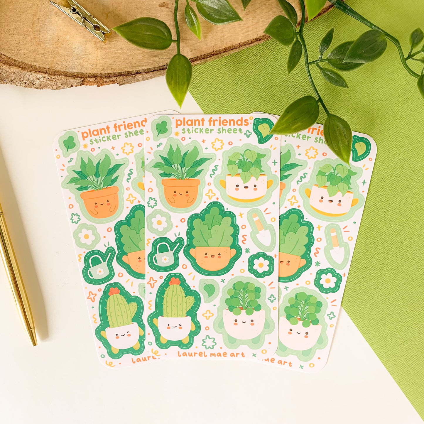 Plant Friends - Sticker Sheet