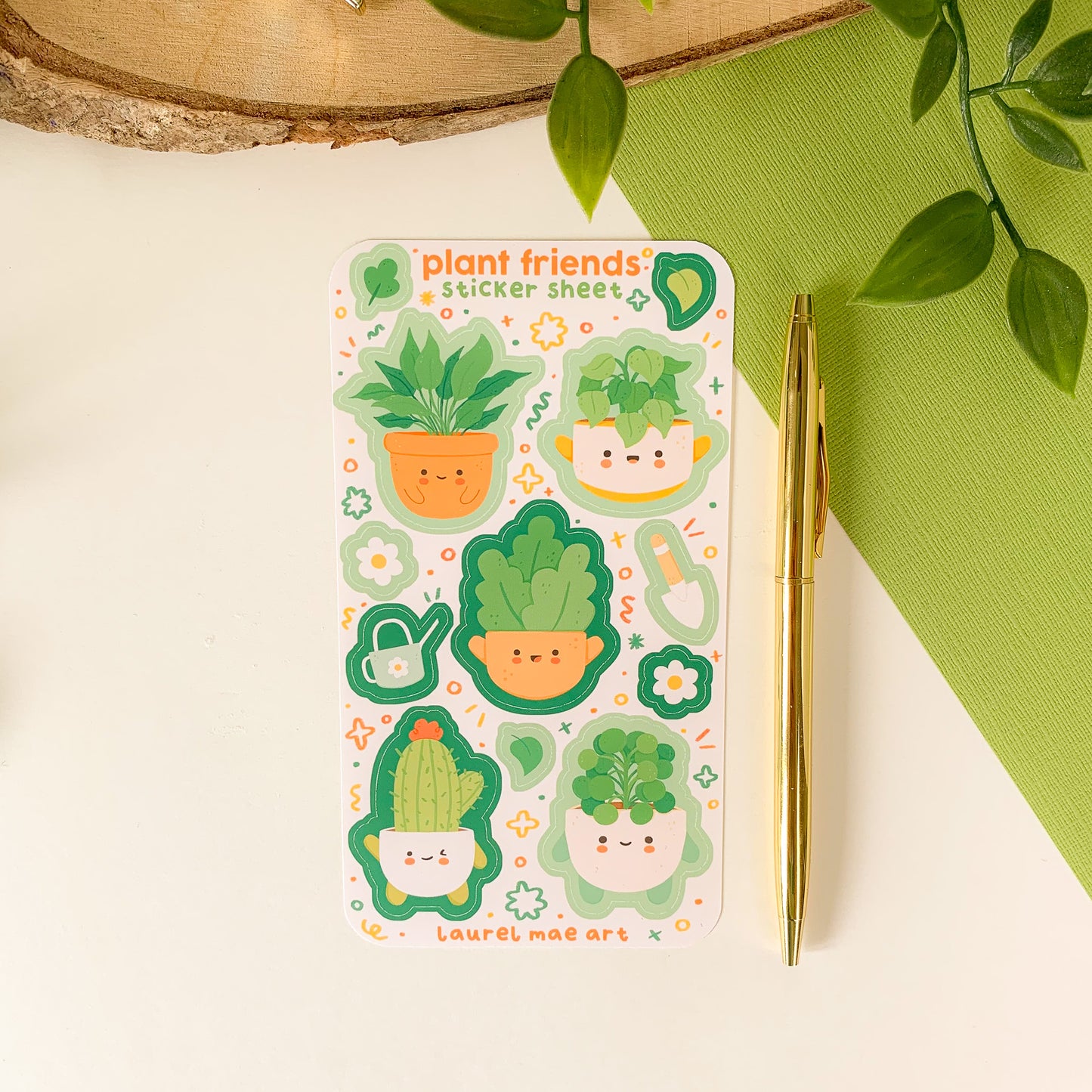 Plant Friends - Sticker Sheet