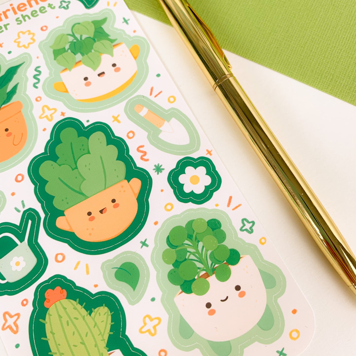 Plant Friends - Sticker Sheet