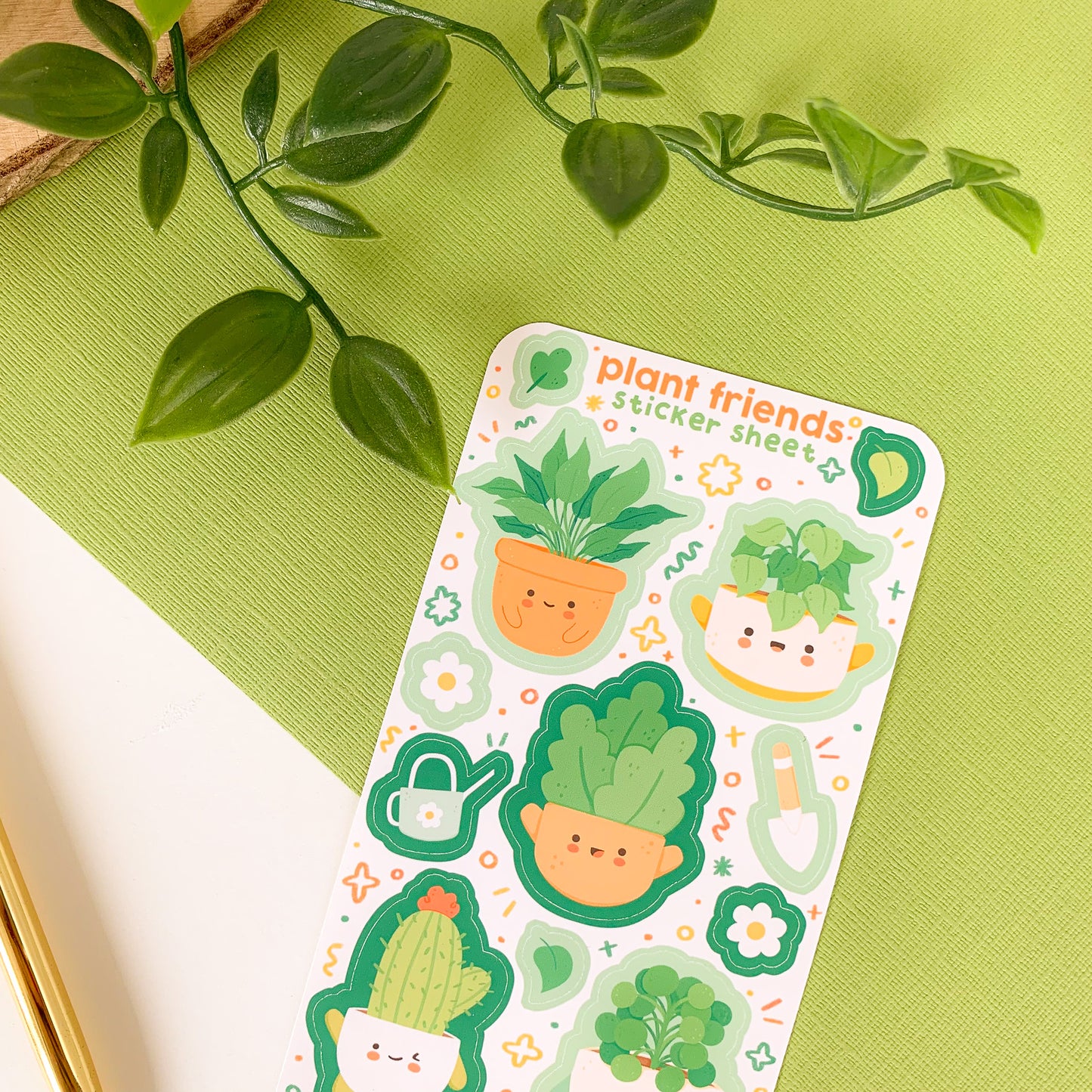 Plant Friends - Sticker Sheet