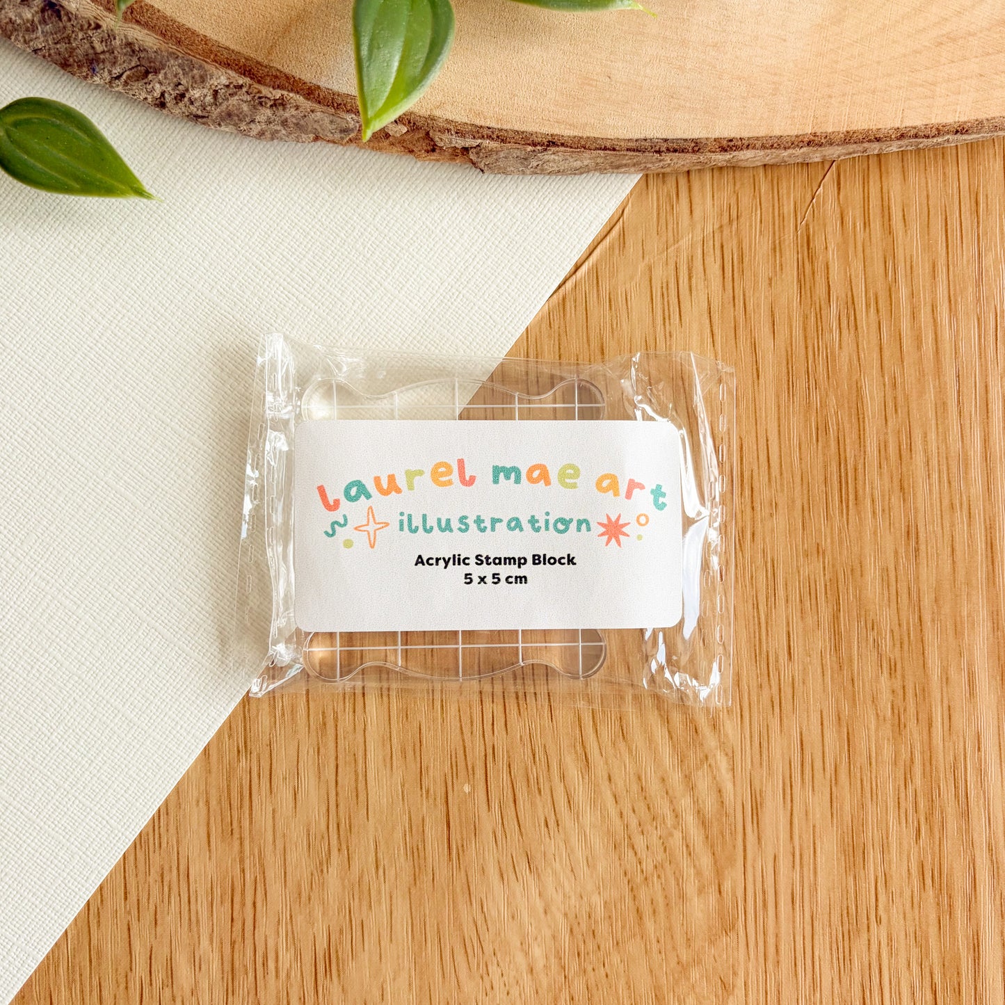 Acrylic Stamp Block
