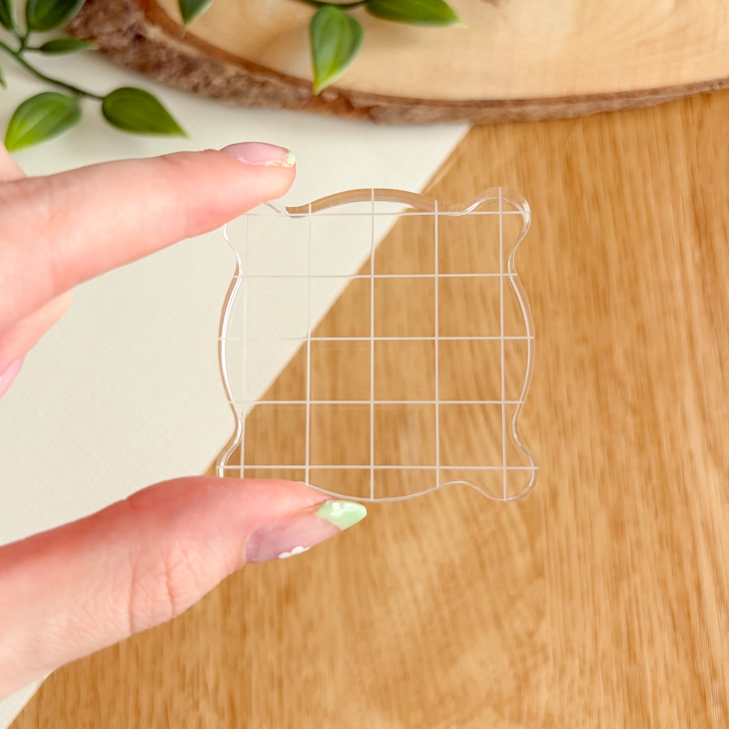 Acrylic Stamp Block
