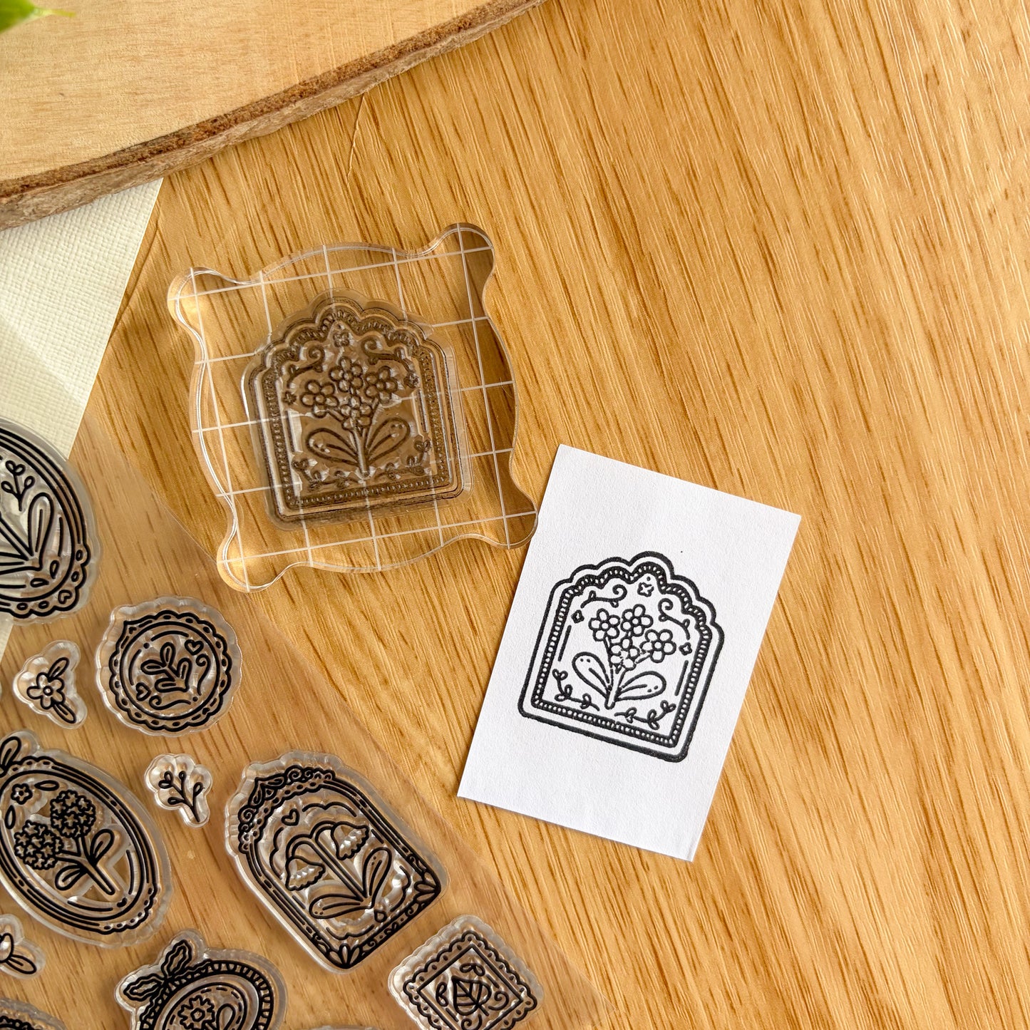 Acrylic Stamp Block