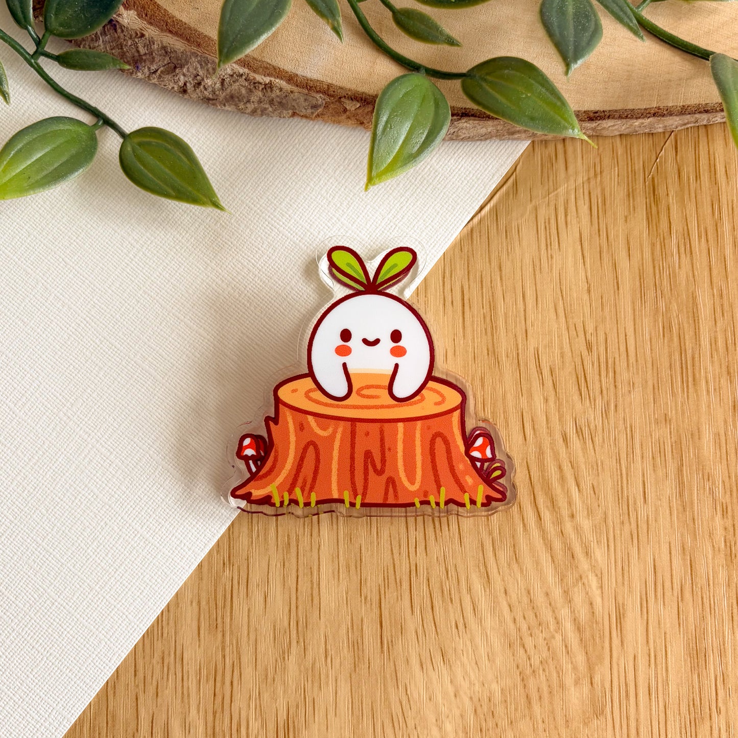 Forest Meebloo - Acrylic Clip