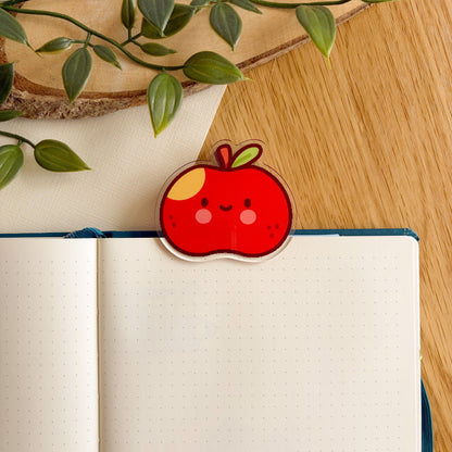 Happy Apple - Acrylic Clip