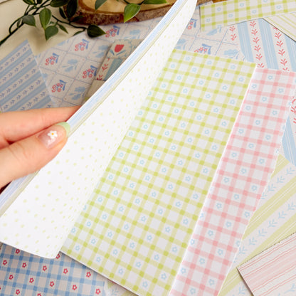 Spring Florals - Scrapbook Paper Book