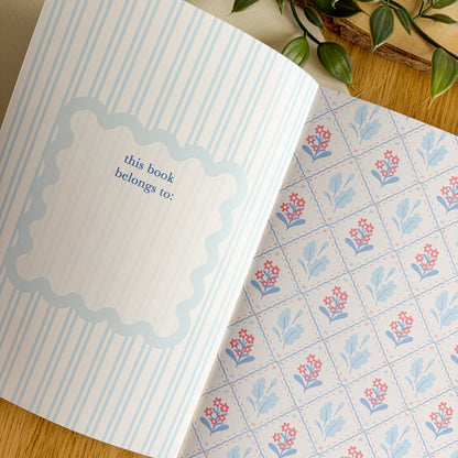 Spring Florals - Scrapbook Paper Book