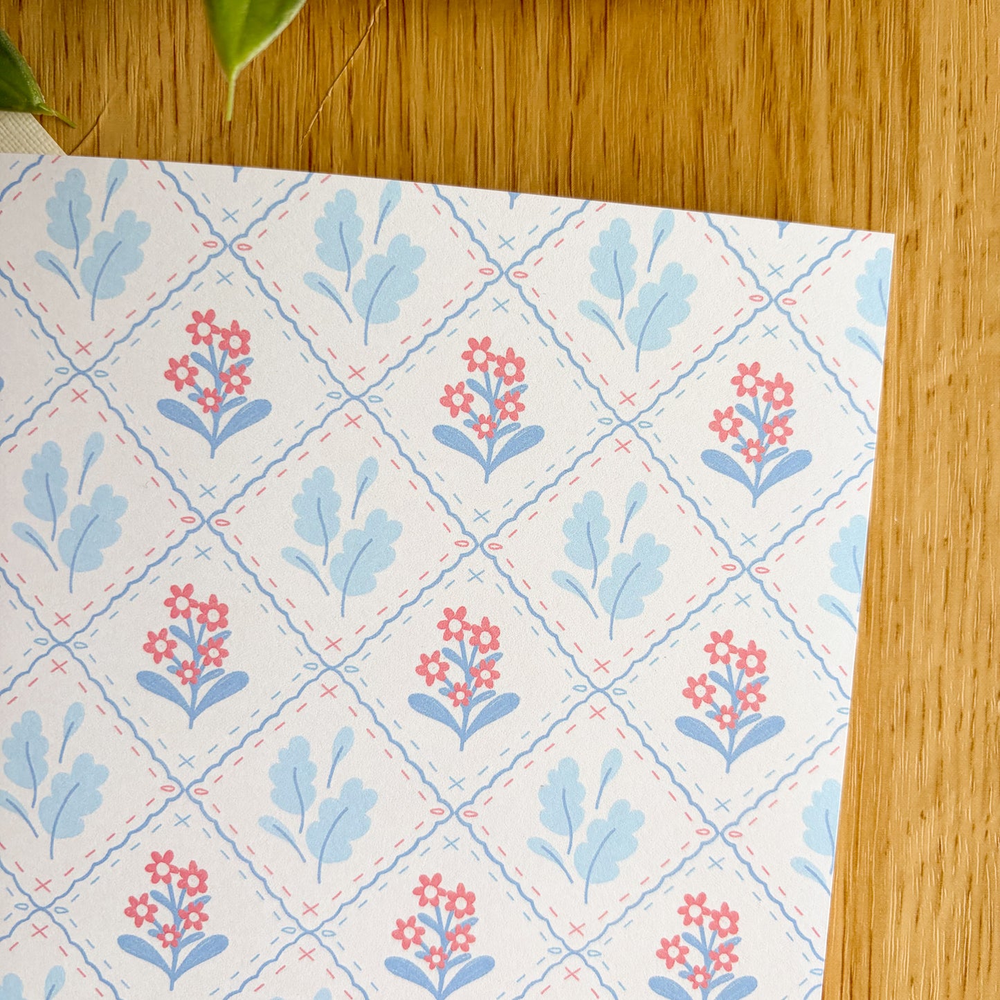 Spring Florals - Scrapbook Paper Book