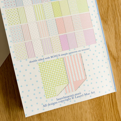 Spring Florals - Scrapbook Paper Book