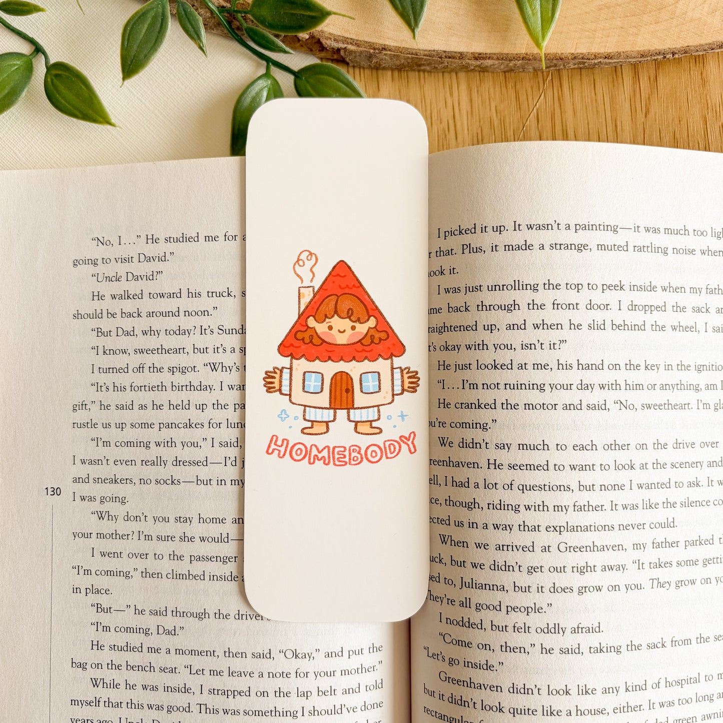Homebody Bookmark