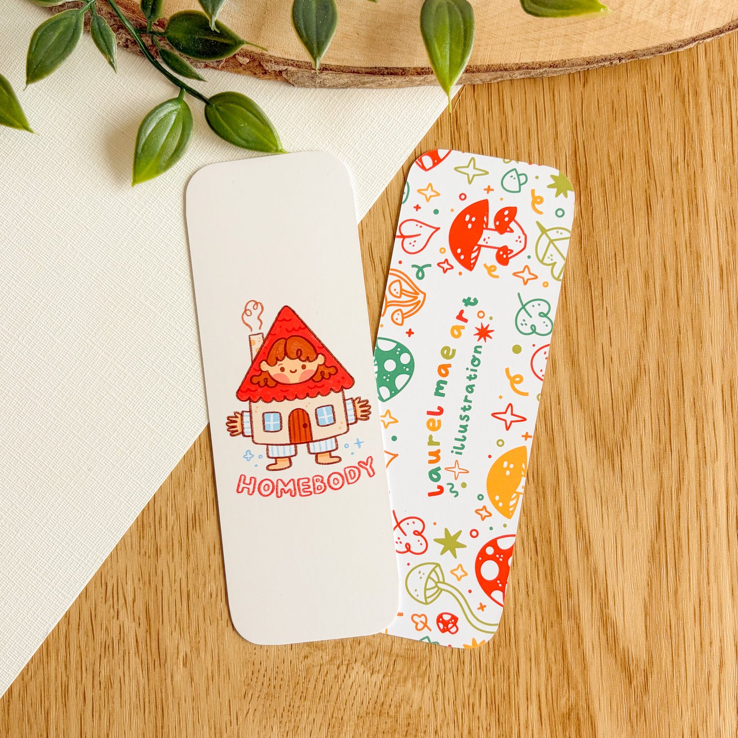 Homebody Bookmark