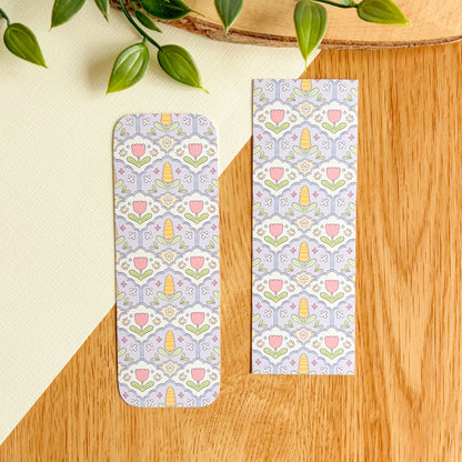 Lilac Hyacinth Pattern Bookmark