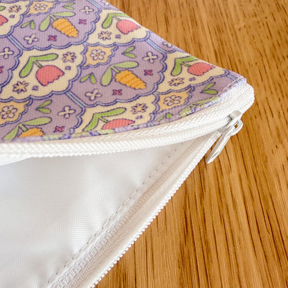 Lilac Hyacinth Pattern - Pencil Case