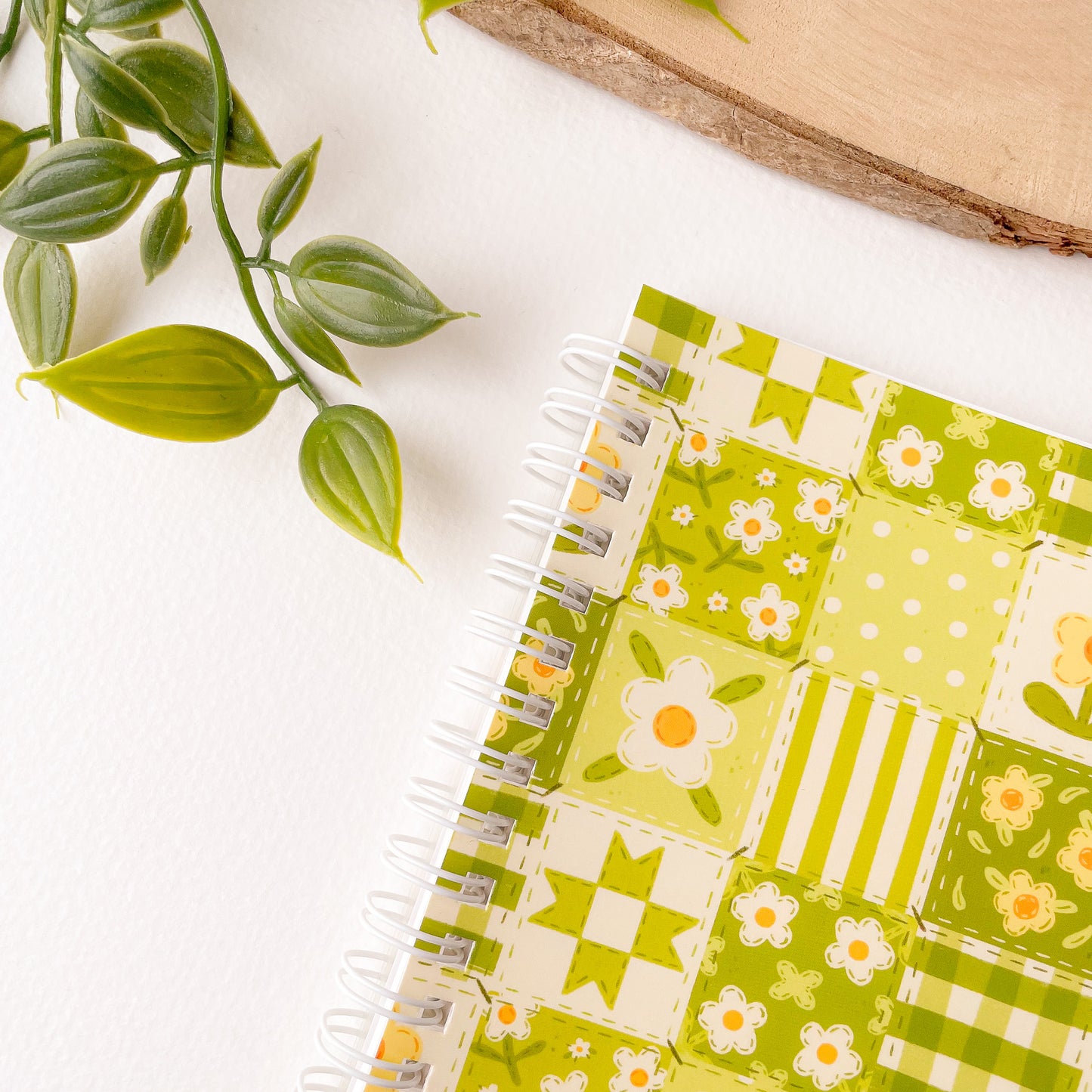 Green Daisy Blanket - Reusable Sticker Book