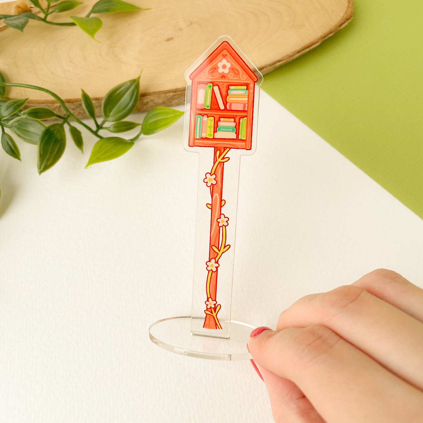 Tiny Library - Acrylic Washi Stand