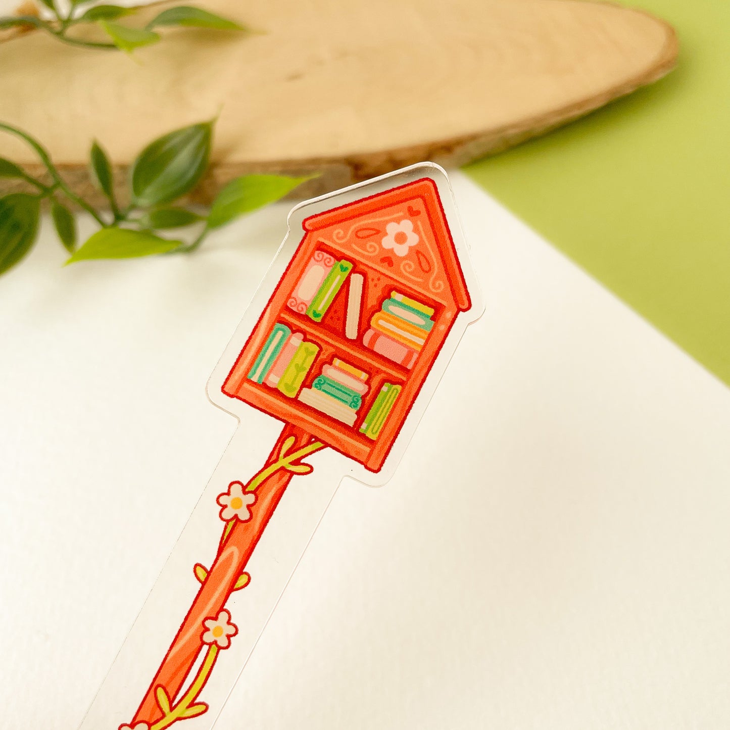 Tiny Library - Acrylic Washi Stand