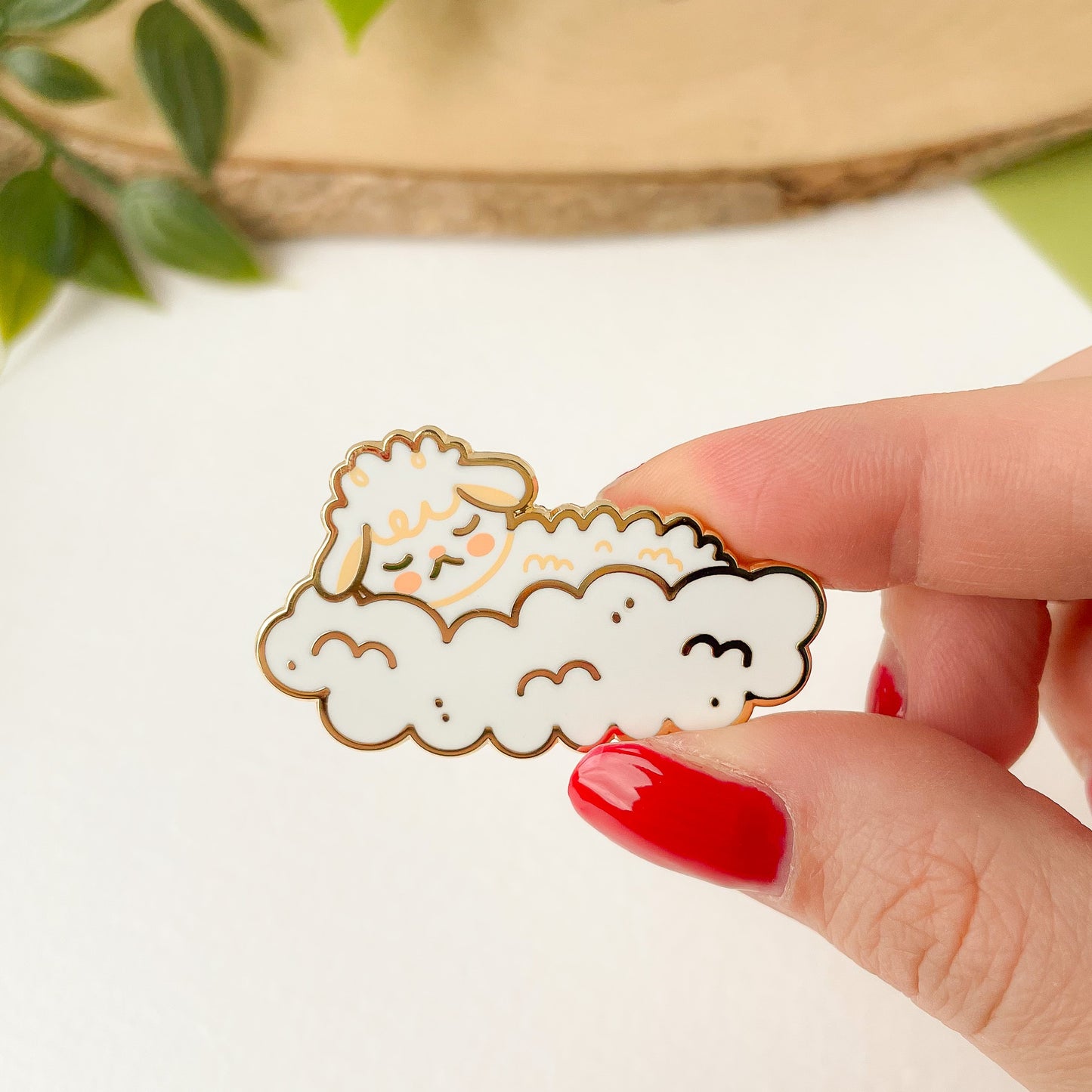 Sleepy Sheep - Enamel Pin