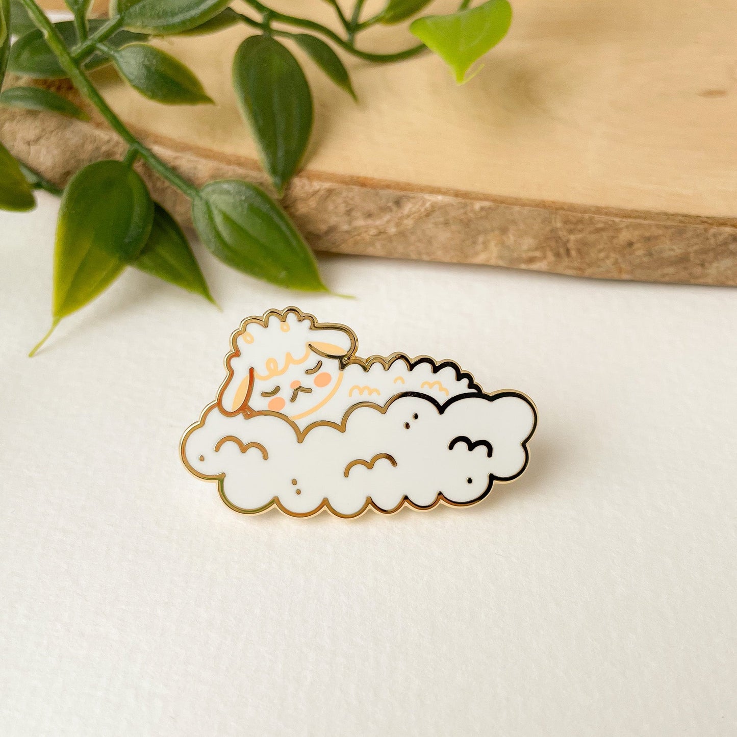 Sleepy Sheep - Enamel Pin