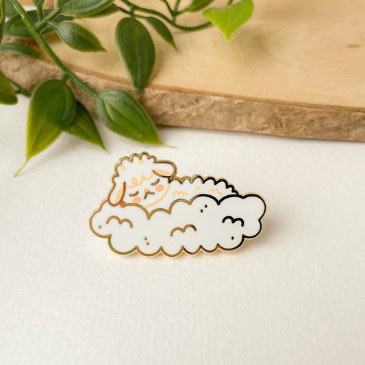 Sleepy Sheep - Enamel Pin