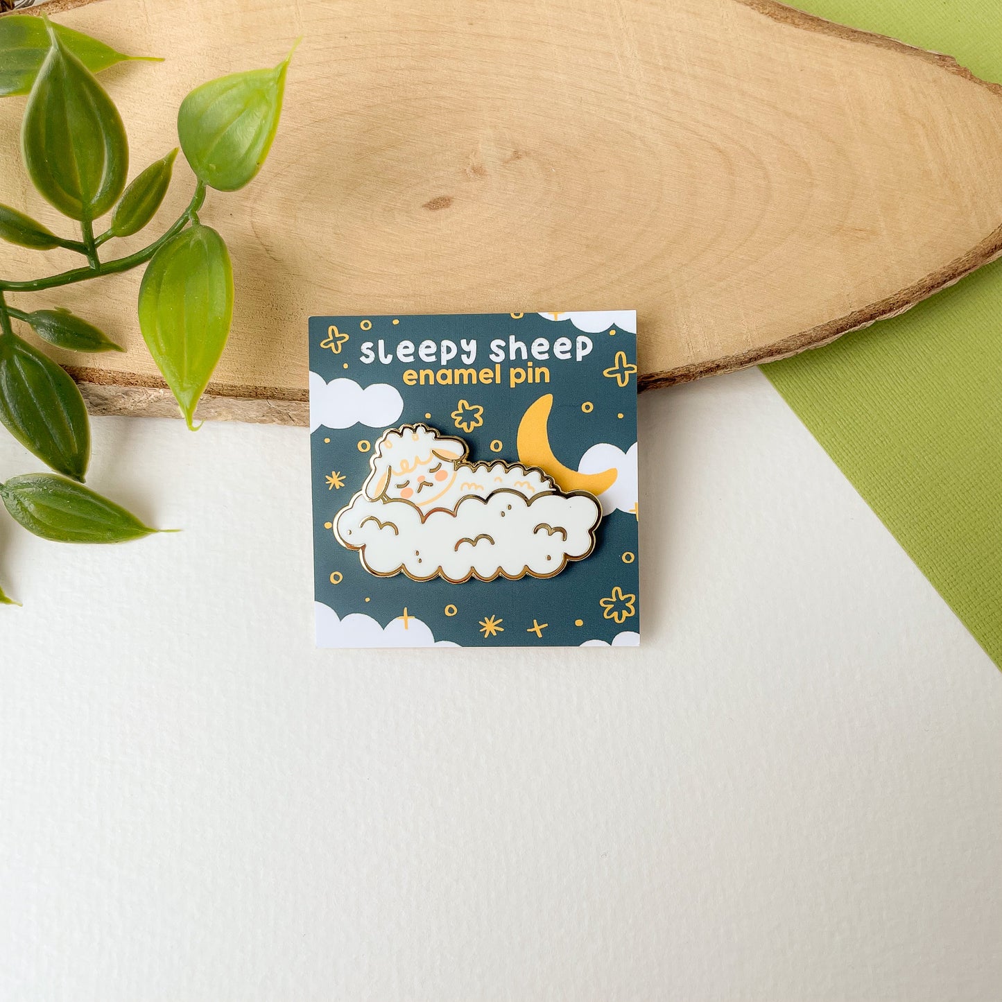 Sleepy Sheep - Enamel Pin