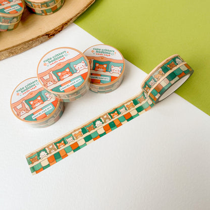 Cute Critters Bedtime - Chunky Washi Tape