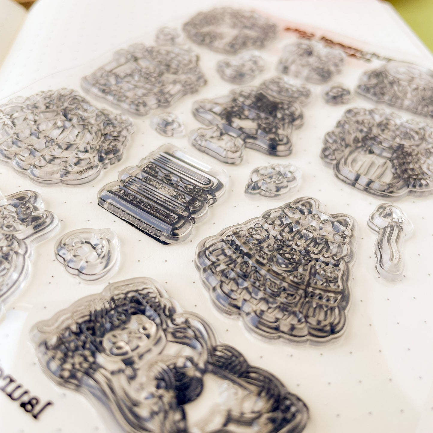 Autumnal Cats - Clear Acrylic Stamp Set