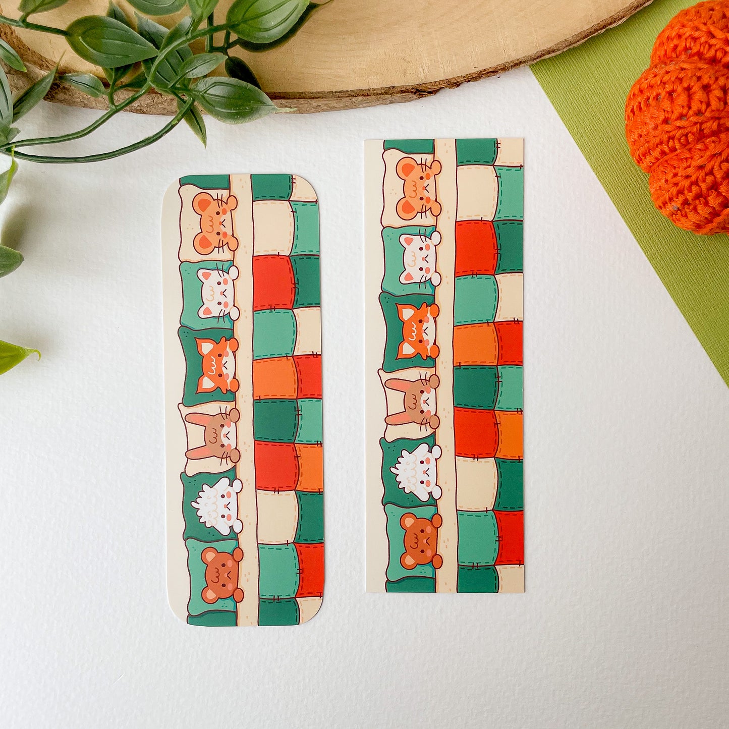 Cozy Critters Bedtime Bookmark