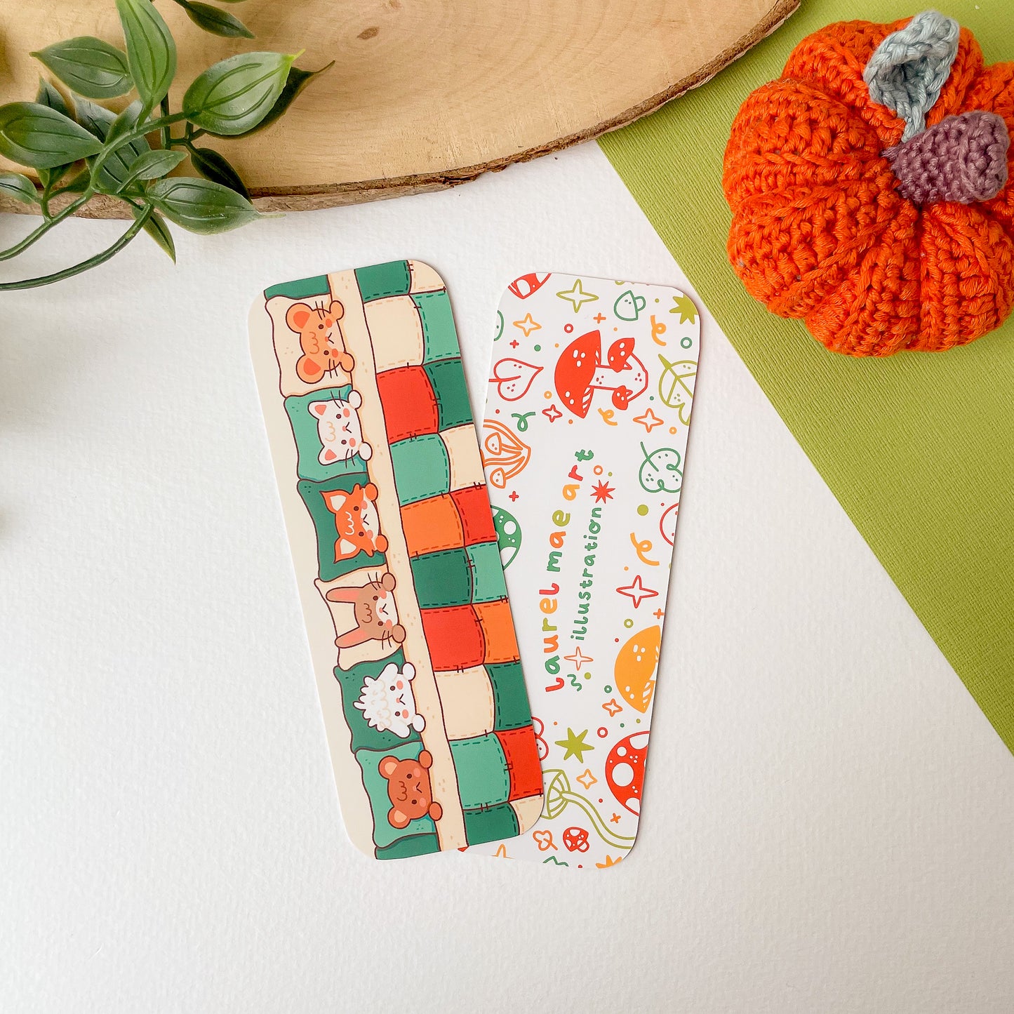 Cozy Critters Bedtime Bookmark