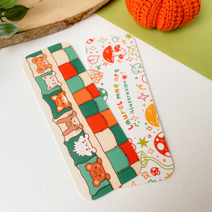 Cozy Critters Bedtime Bookmark