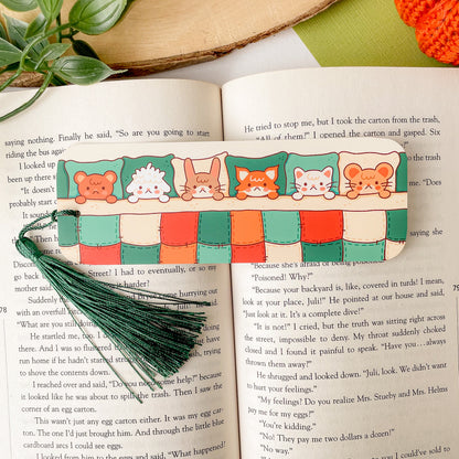Cozy Critters Bedtime Bookmark