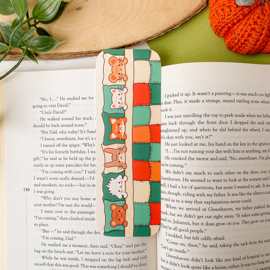 Cozy Critters Bedtime Bookmark