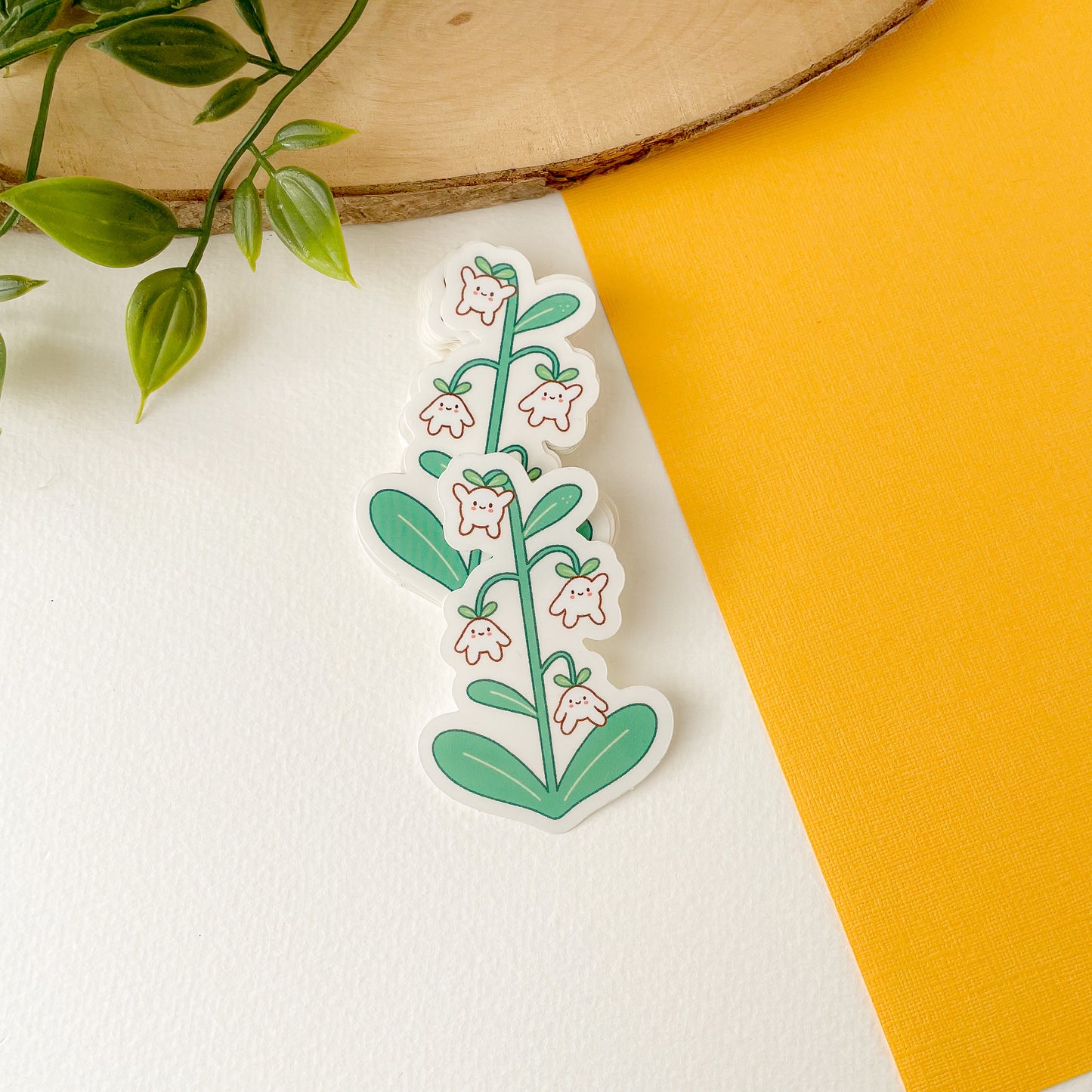 Meebloos of the Valley - Clear Vinyl Sticker