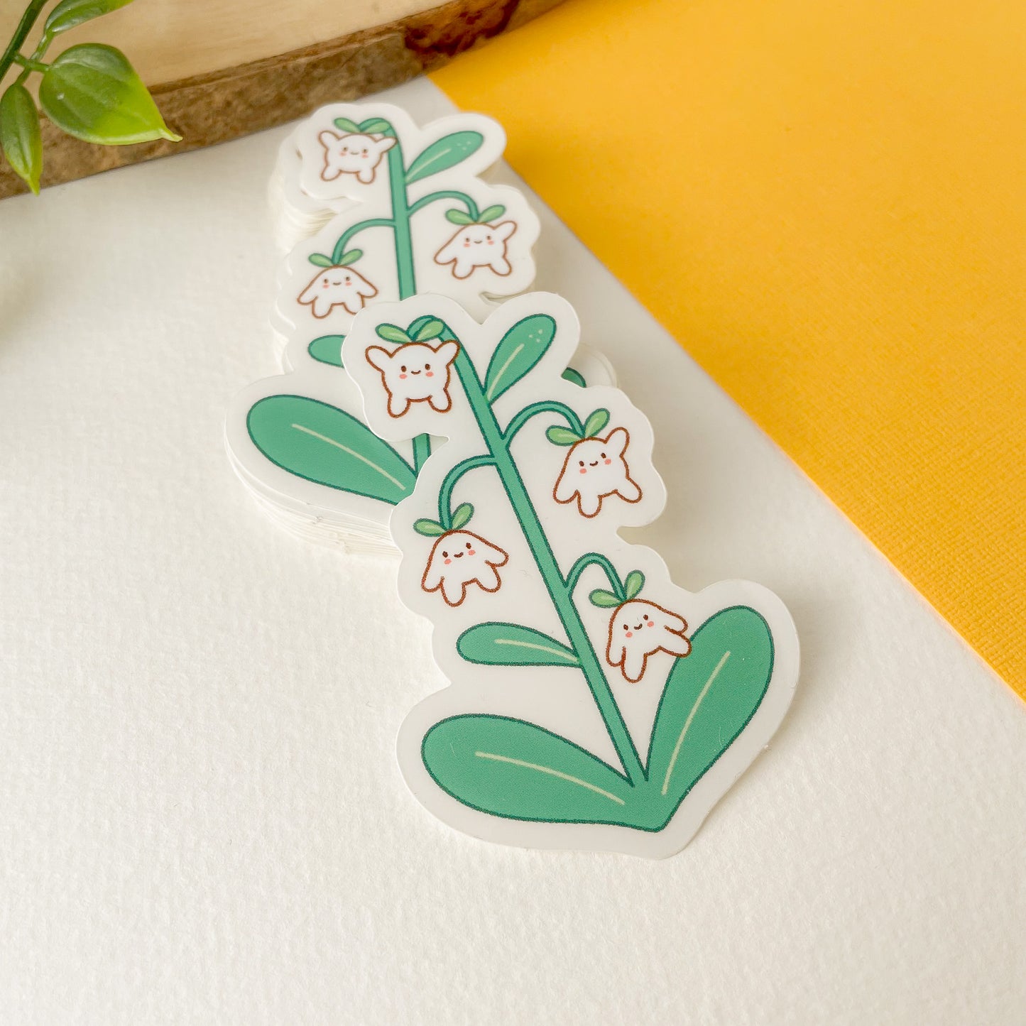 Meebloos of the Valley - Clear Vinyl Sticker