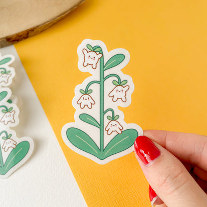 Meebloos of the Valley - Clear Vinyl Sticker