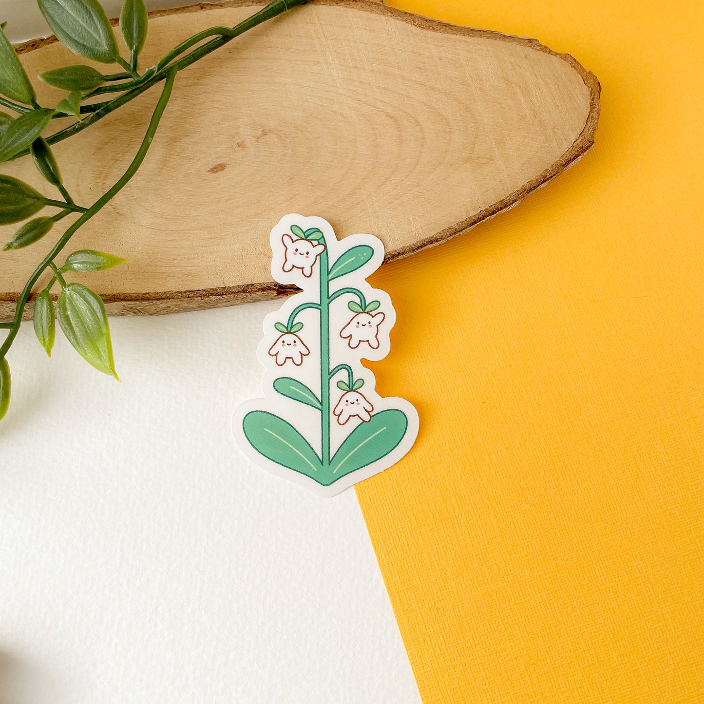 Meebloos of the Valley - Clear Vinyl Sticker