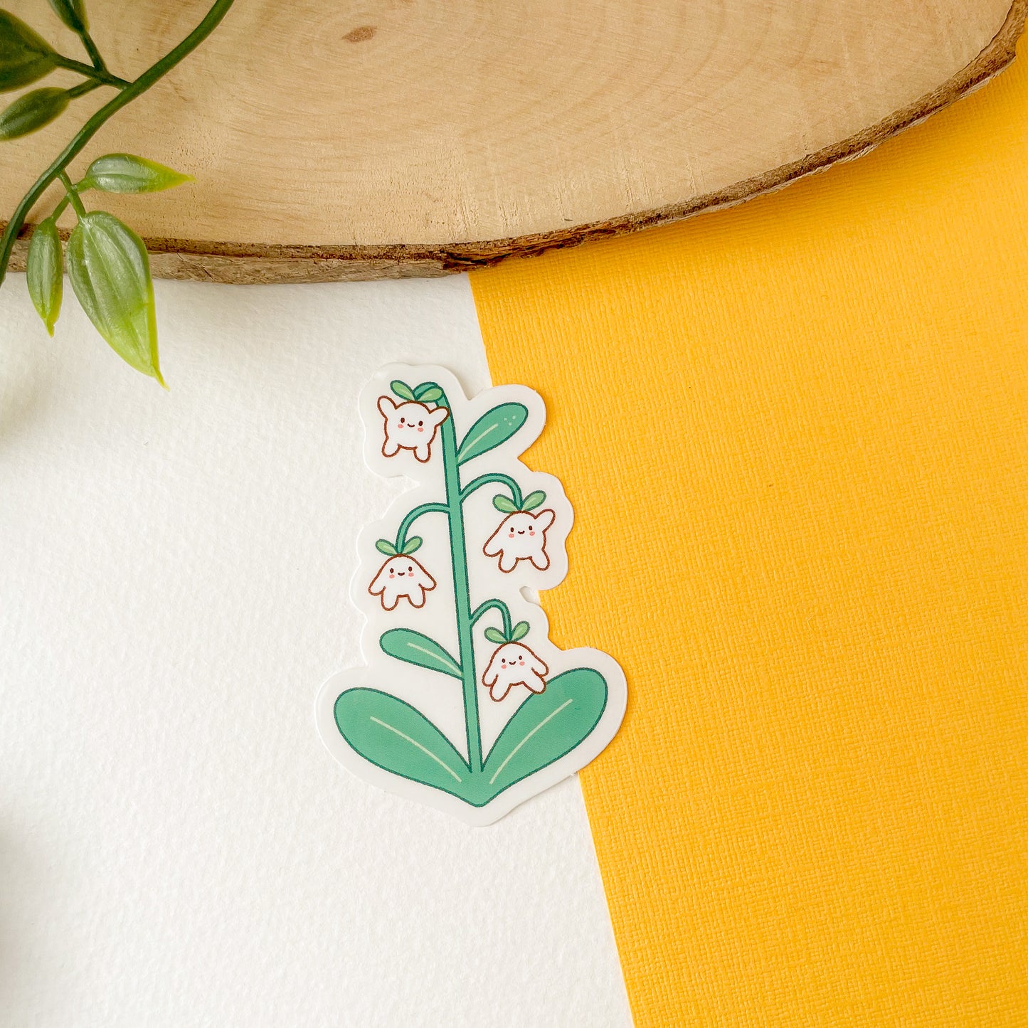 Meebloos of the Valley - Clear Vinyl Sticker