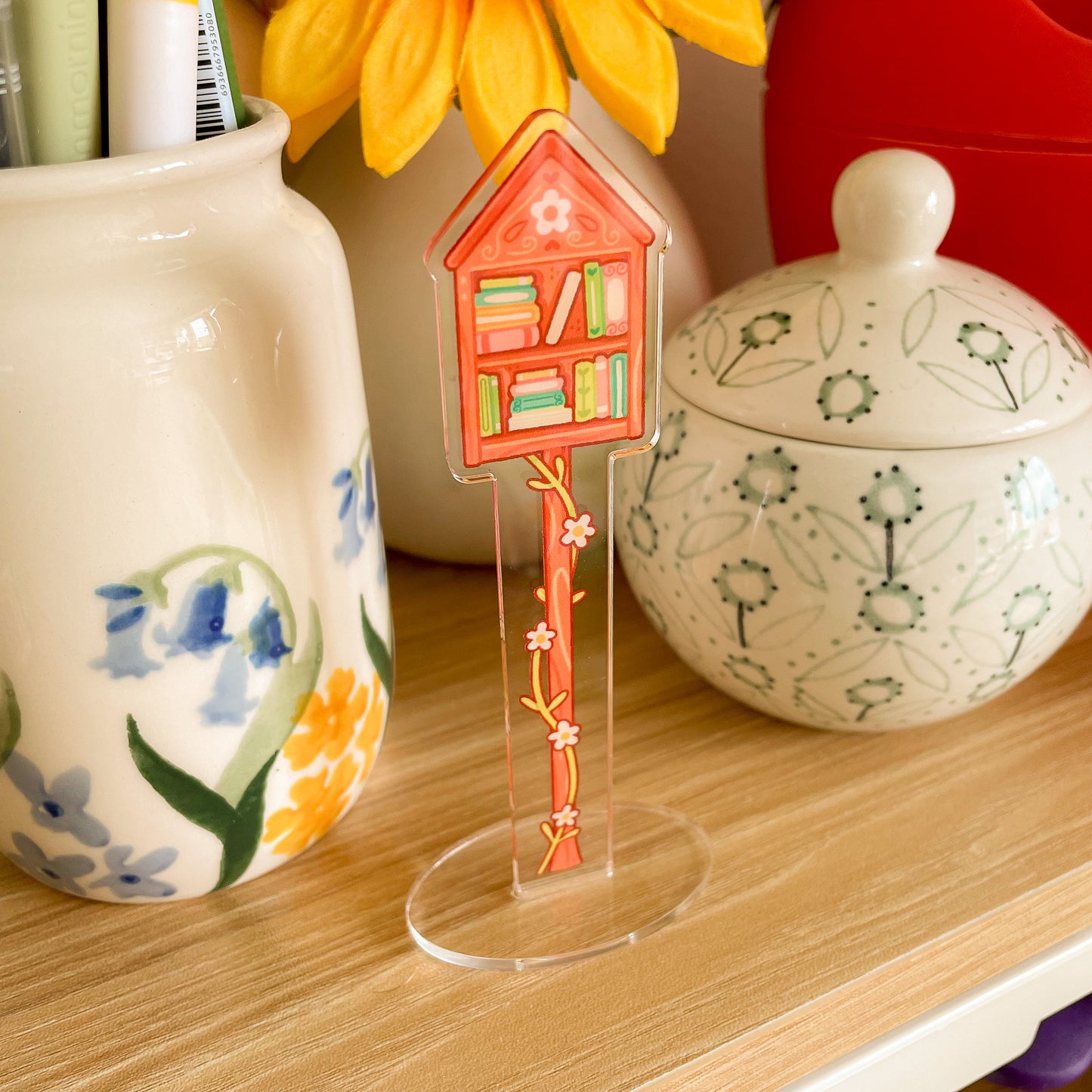 Tiny Library - Acrylic Washi Stand