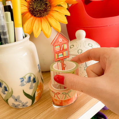 Tiny Library - Acrylic Washi Stand