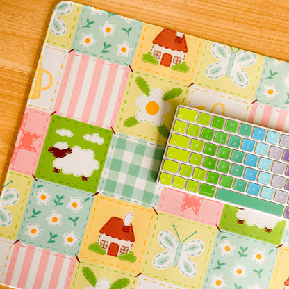 Cottagecore Blanket - Large Gaming Mouse Mat