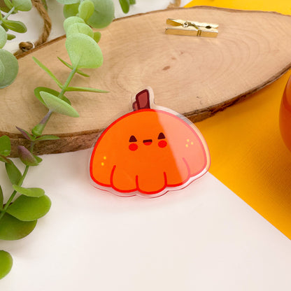 Pumpkin Acrylic Clip